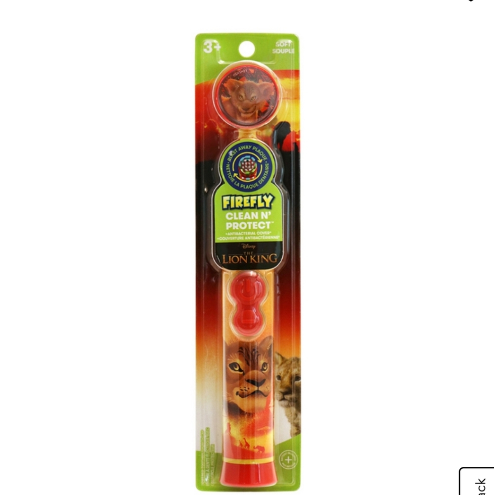 Firefly Clean n Protect lion king power toothbrush